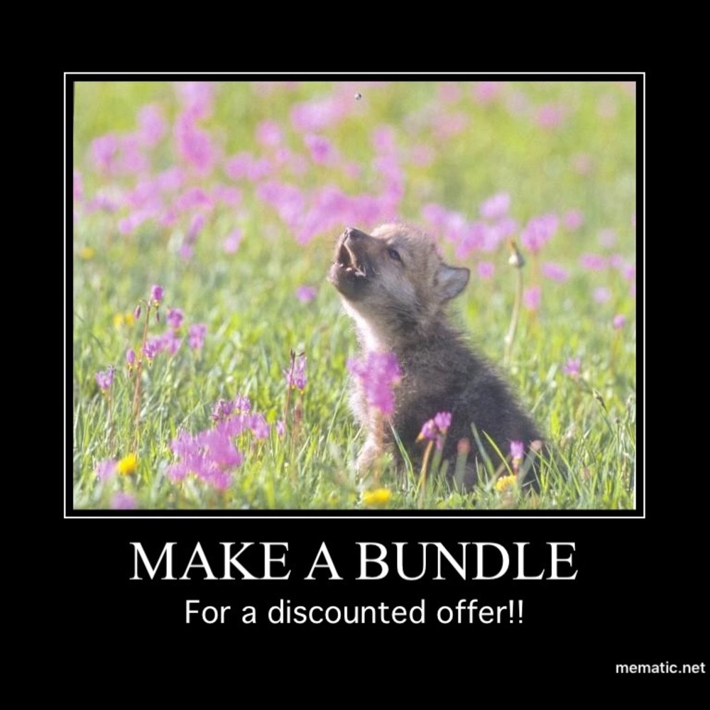 Discounted bundles!!