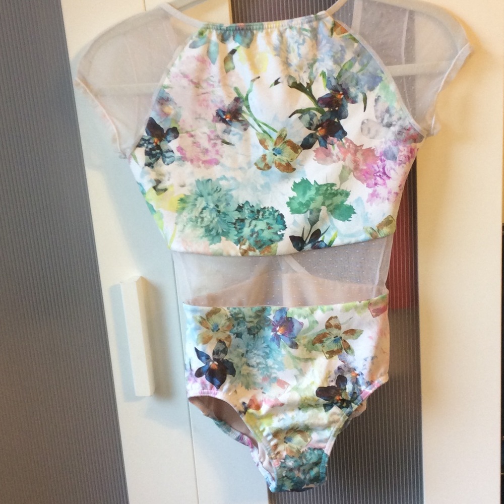 Floral Capezio Leotard