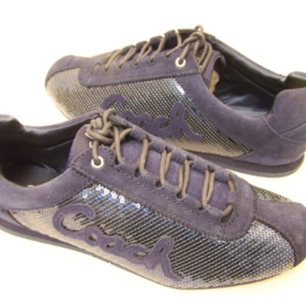 Coach Sequin Sneakers