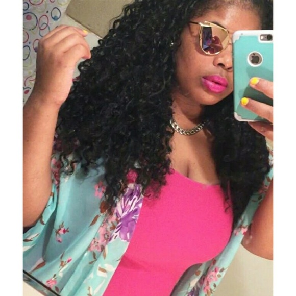 Curly Beauty Human Blend LaceFront Wig main image 4
