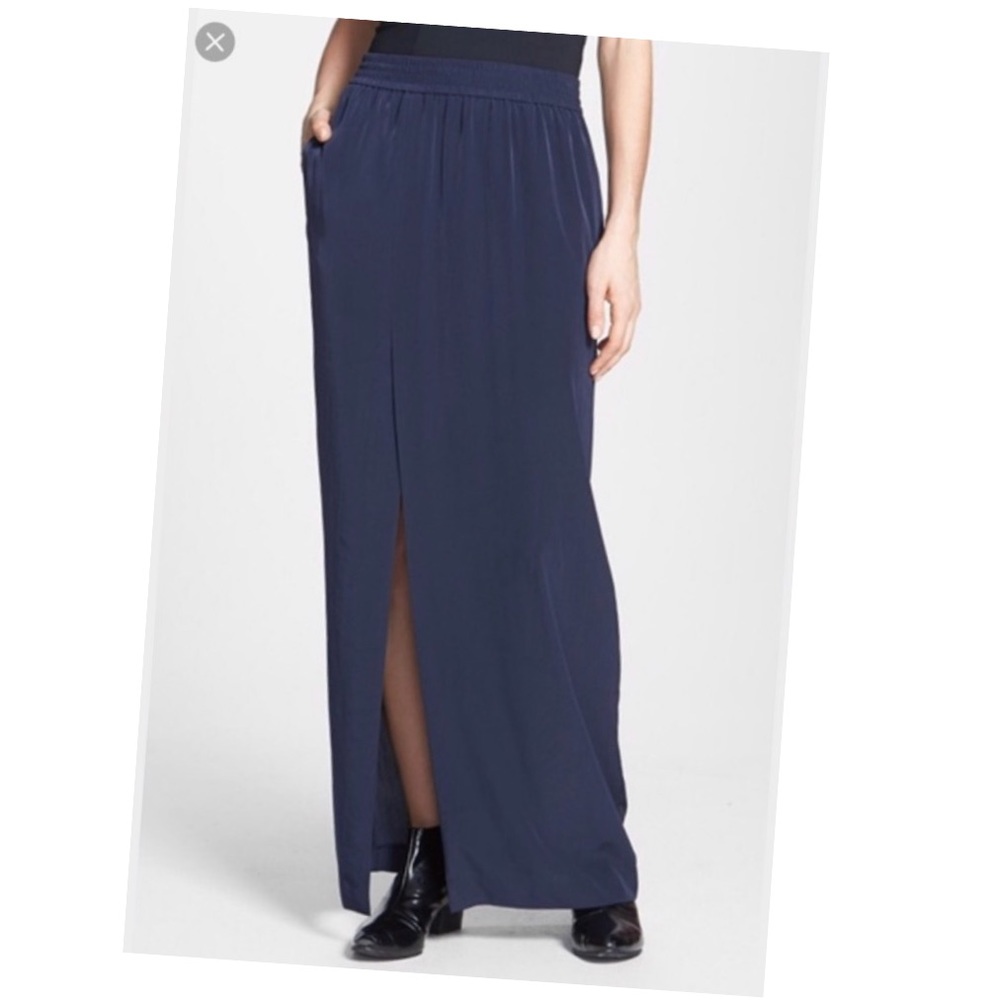 Tildon Side Slit Maxi Skirt