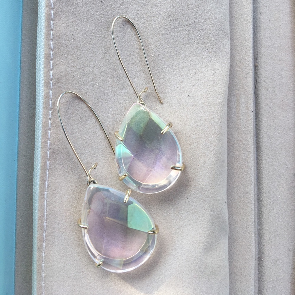 Kendra Scott Iridescent Drop Earrings