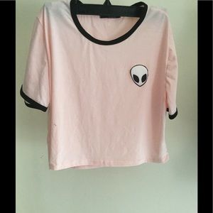 Alien crop top