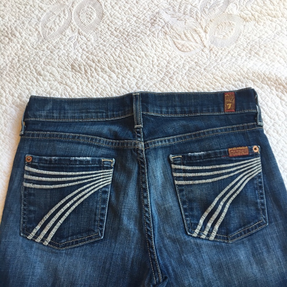 7 For All Mankind Dojo darkwash jeans