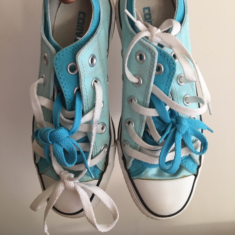 Baby Blue Converses