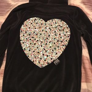 Zip up Victoria Secret Pink velour jacket