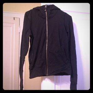 Black Lululemon zip up