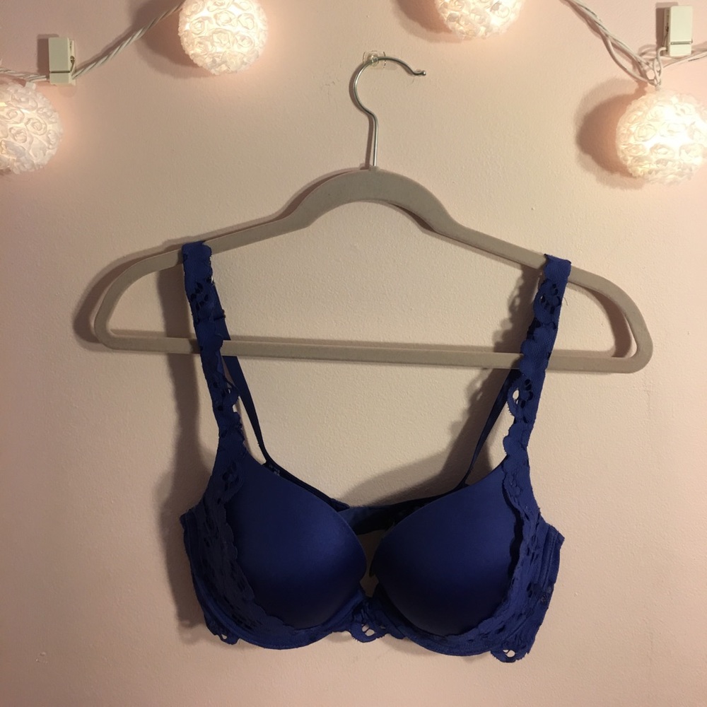 Blue Aerie Bra