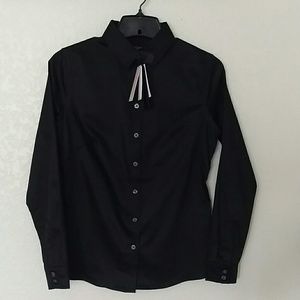 NWT Non Iron Fitted Dress Shirt