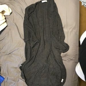 Knee length cardigan