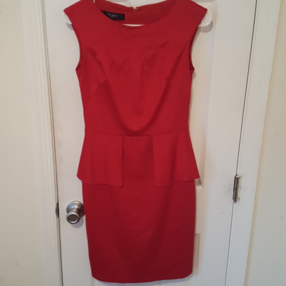 Red dress