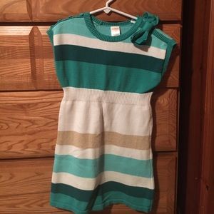 Cute striped sweater dress