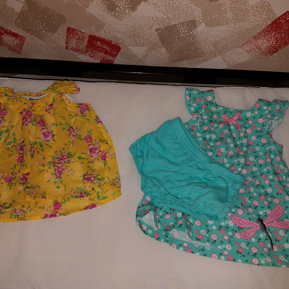 3-6M 2 dresses