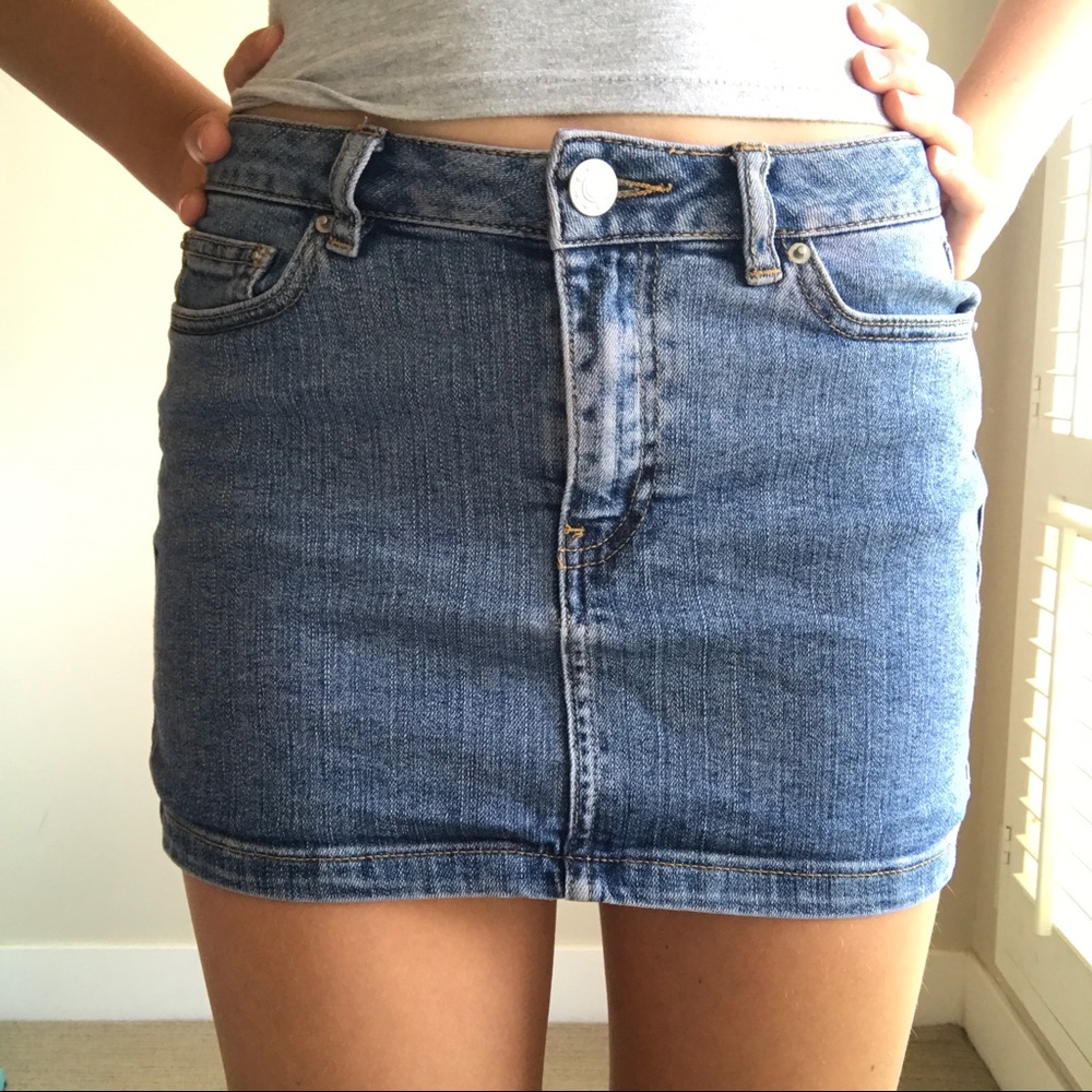 Jean skirt