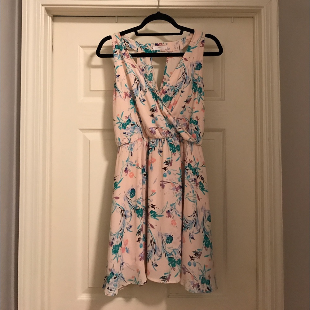 Floral V-Neck Dress