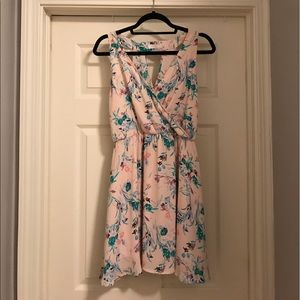 Floral V-Neck Dress