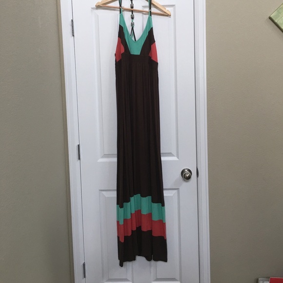 American Rag Dresses & Skirts - American rag multi-colored, jeweled maxi dress