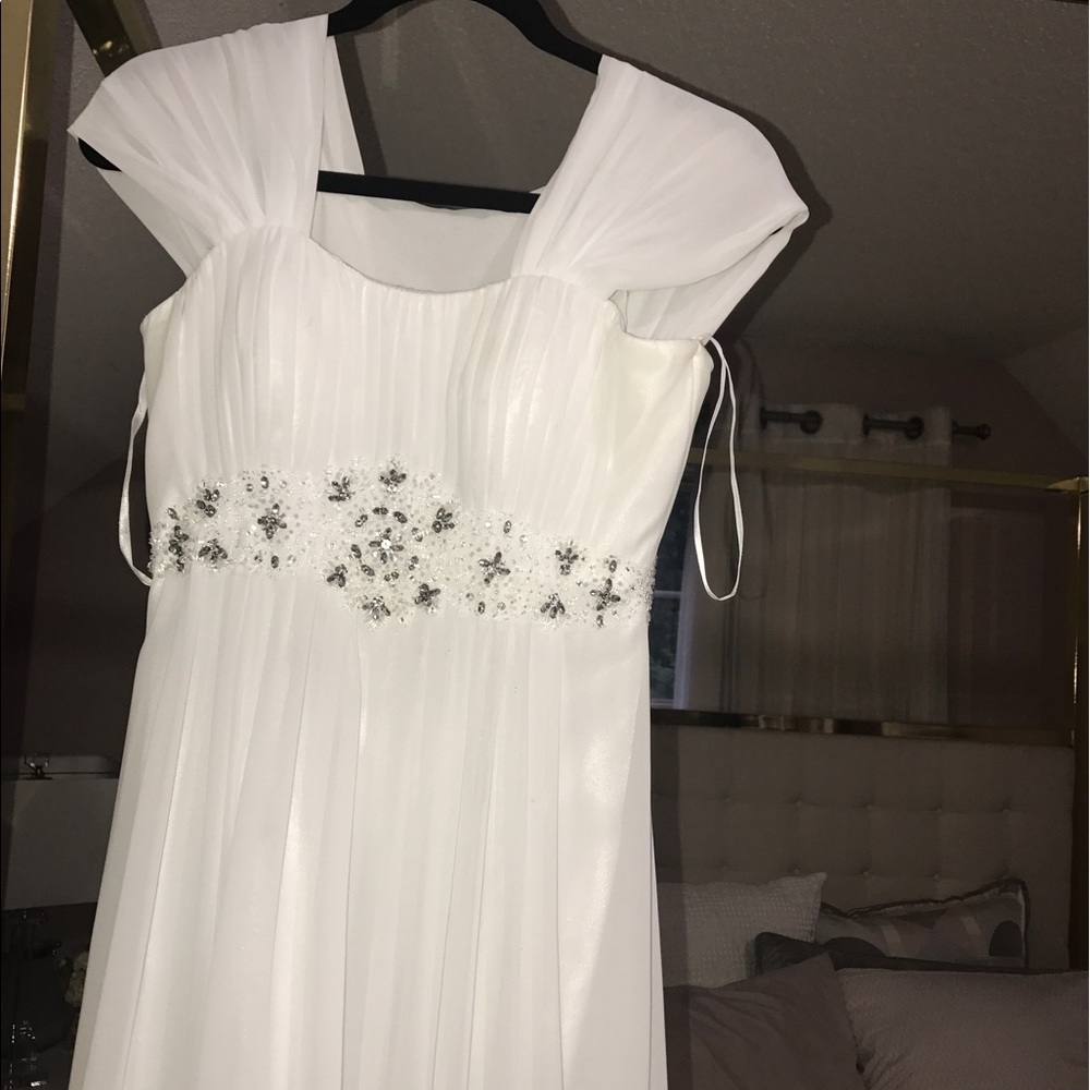 White dress