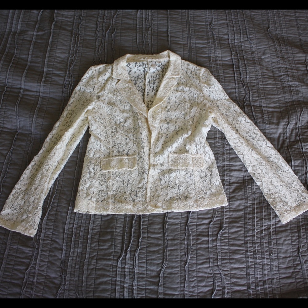 Lace Blazer