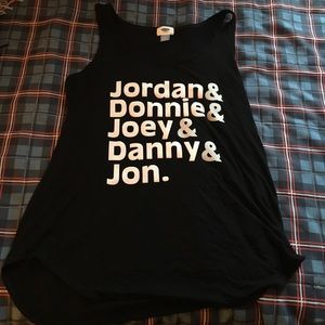 New Kids on the Block - NKOTB (custom tank top)