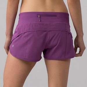 Lululemon "speed" shorts
