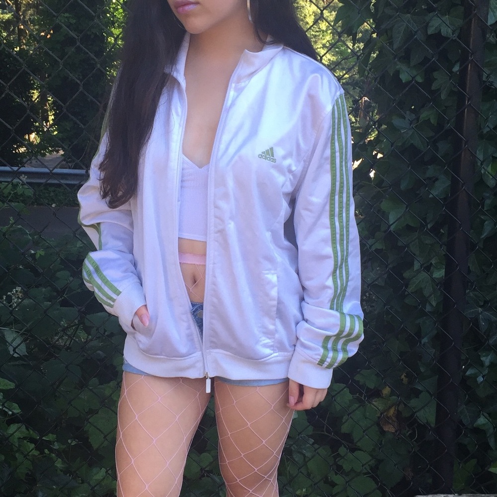 Trendy Adidas Track Jacket🍵