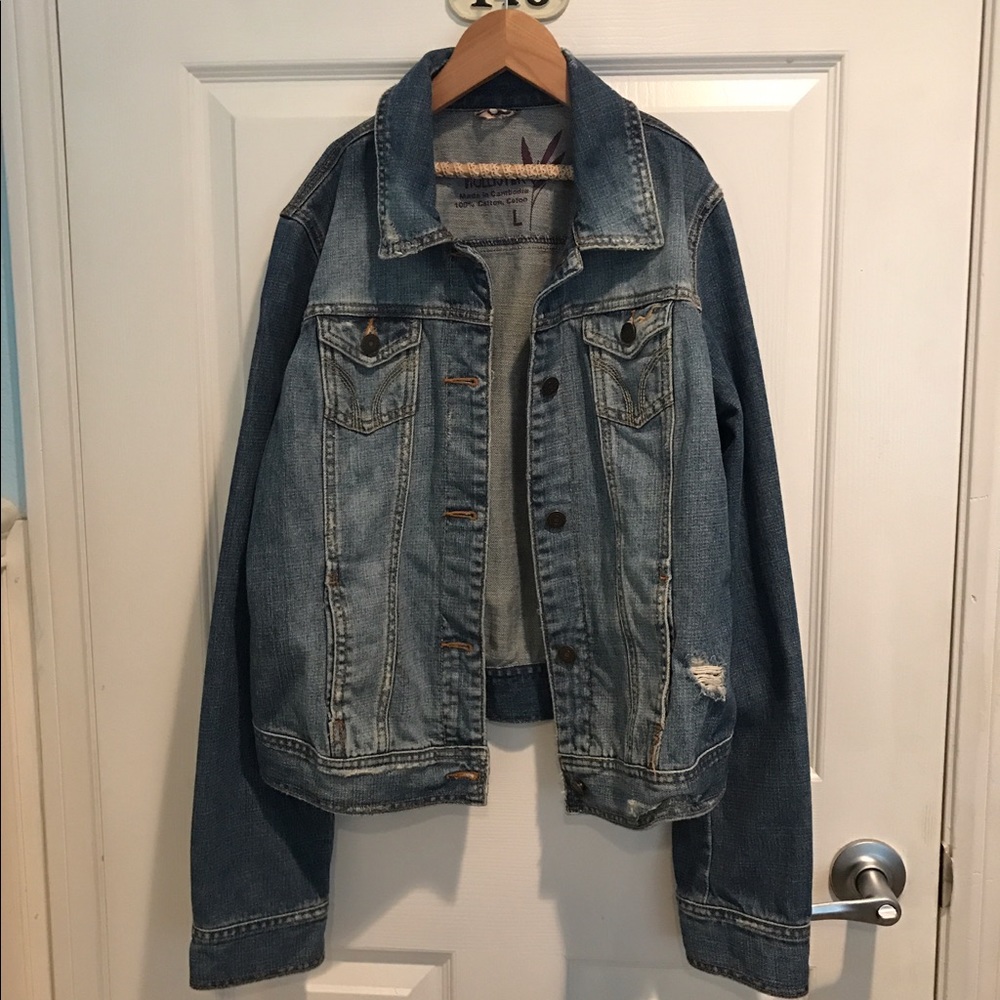 Hollister women's denim jacket