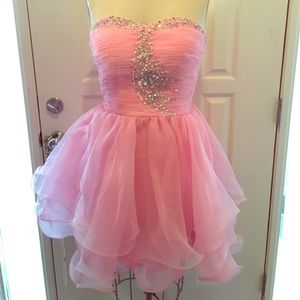 Pink homecoming dress