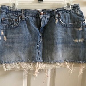 Abercrombie & Fitch Denim Skirt