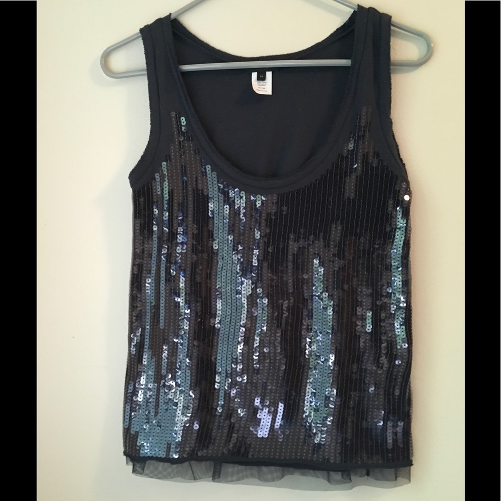 J crew sequin tank