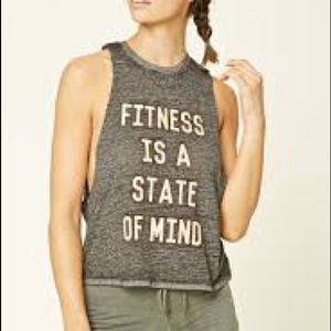 ✨F21 Printed Muscle Tank! ✨