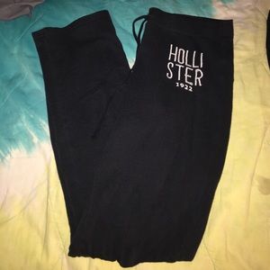 wide leg fitted sweats