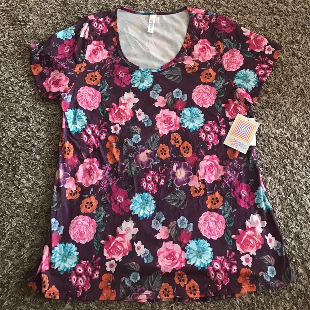 Lularoe Classic T - Floral Pattern