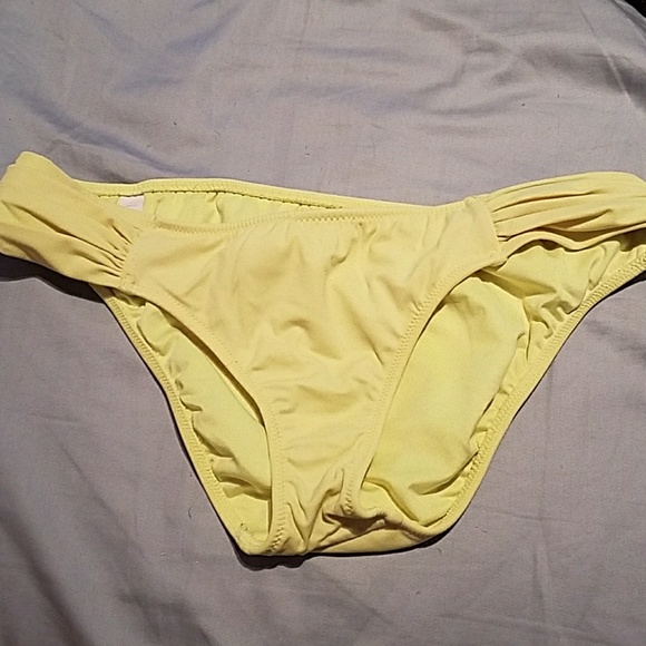 Victoria secret midi Beach bandeau neon yellow 32C - Picture 3 of 4