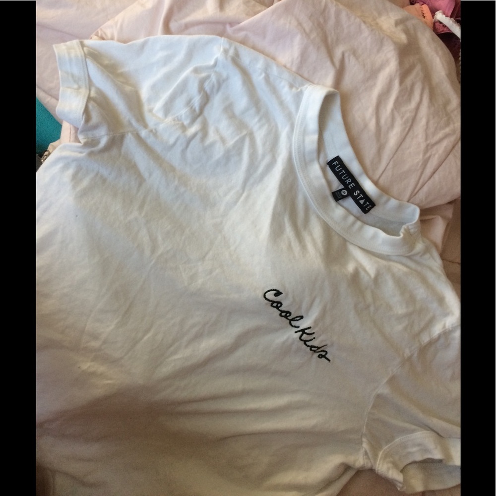 "Cool Kids" White T