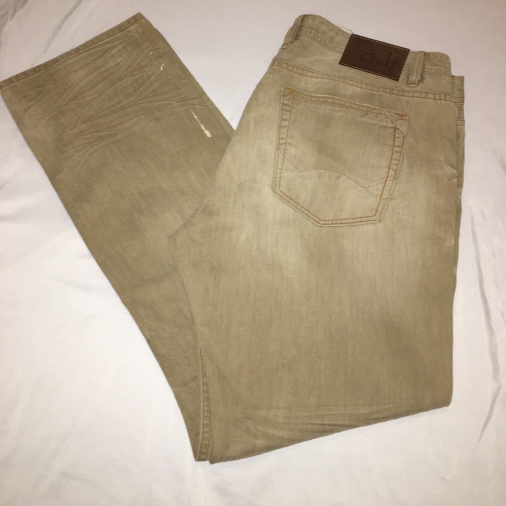 Cult of Individuality Men's Straight Jeans 40x34