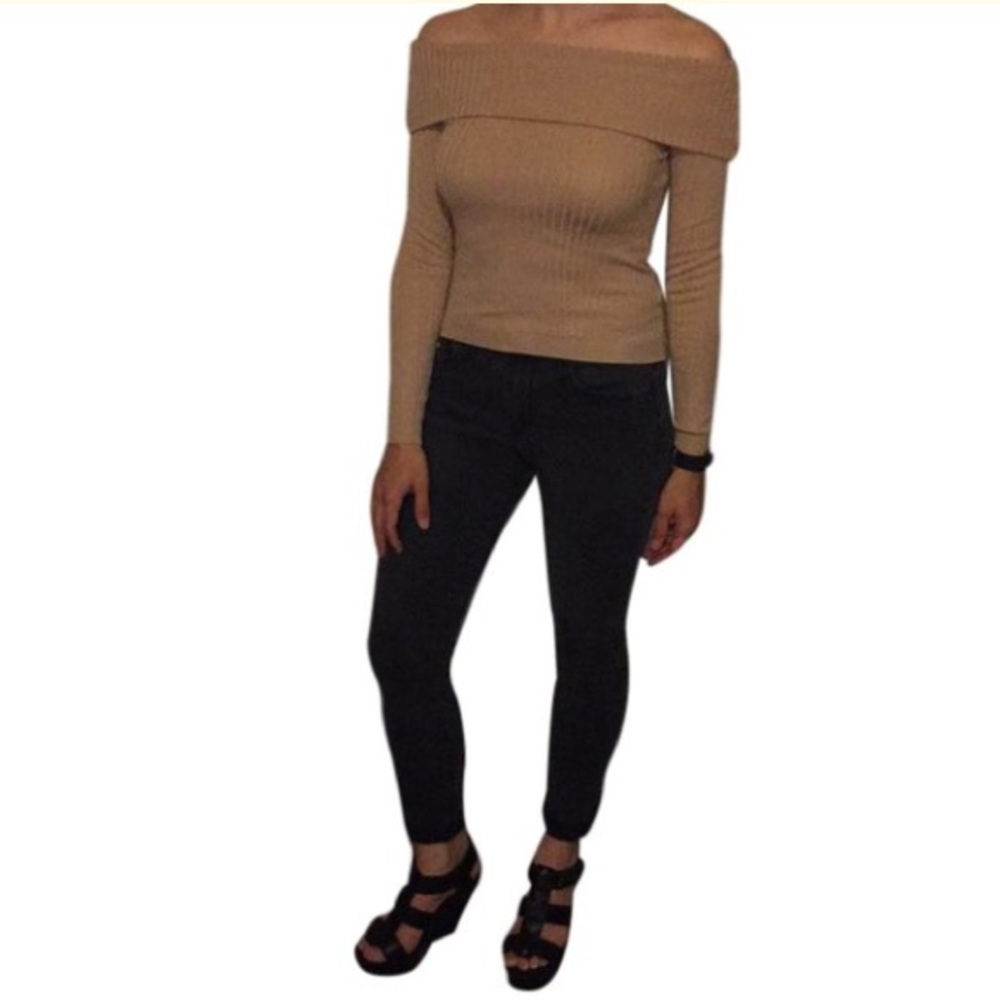 Off-The-Shoulder Sweater