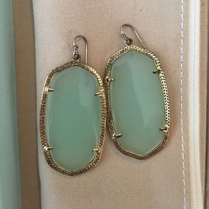 Kendra Scott Aqua Chalcedony Danielle Earrings