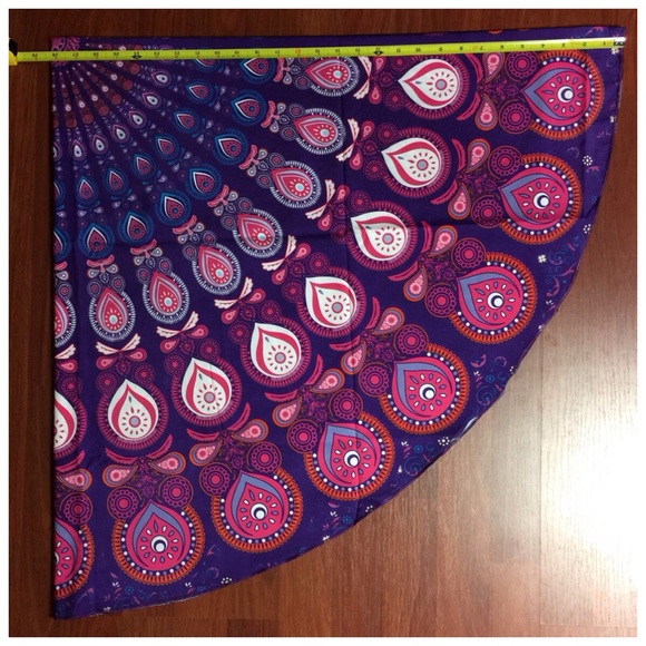 BeautiFuL Magenta PiNK VersatiLe Swim Cover Beach 56” Blanket - Picture 7 of 8