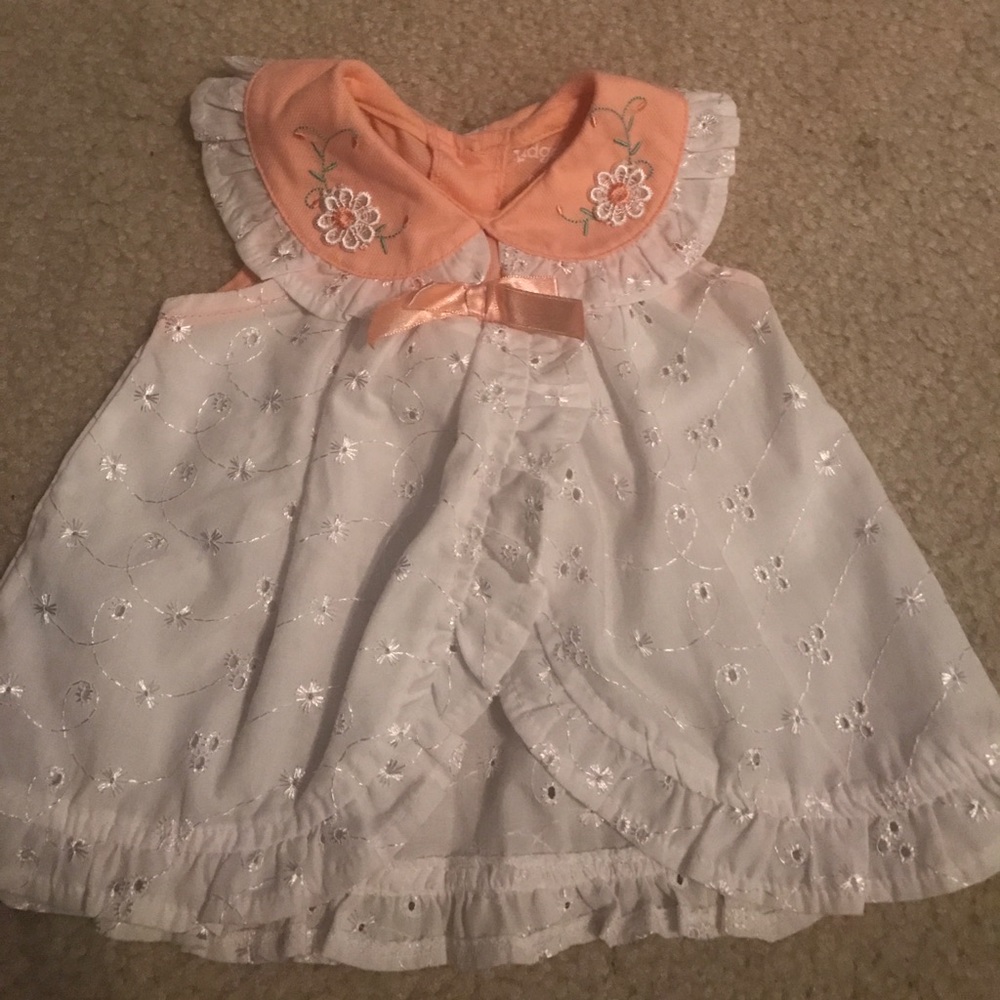 0-3 month little girls dress