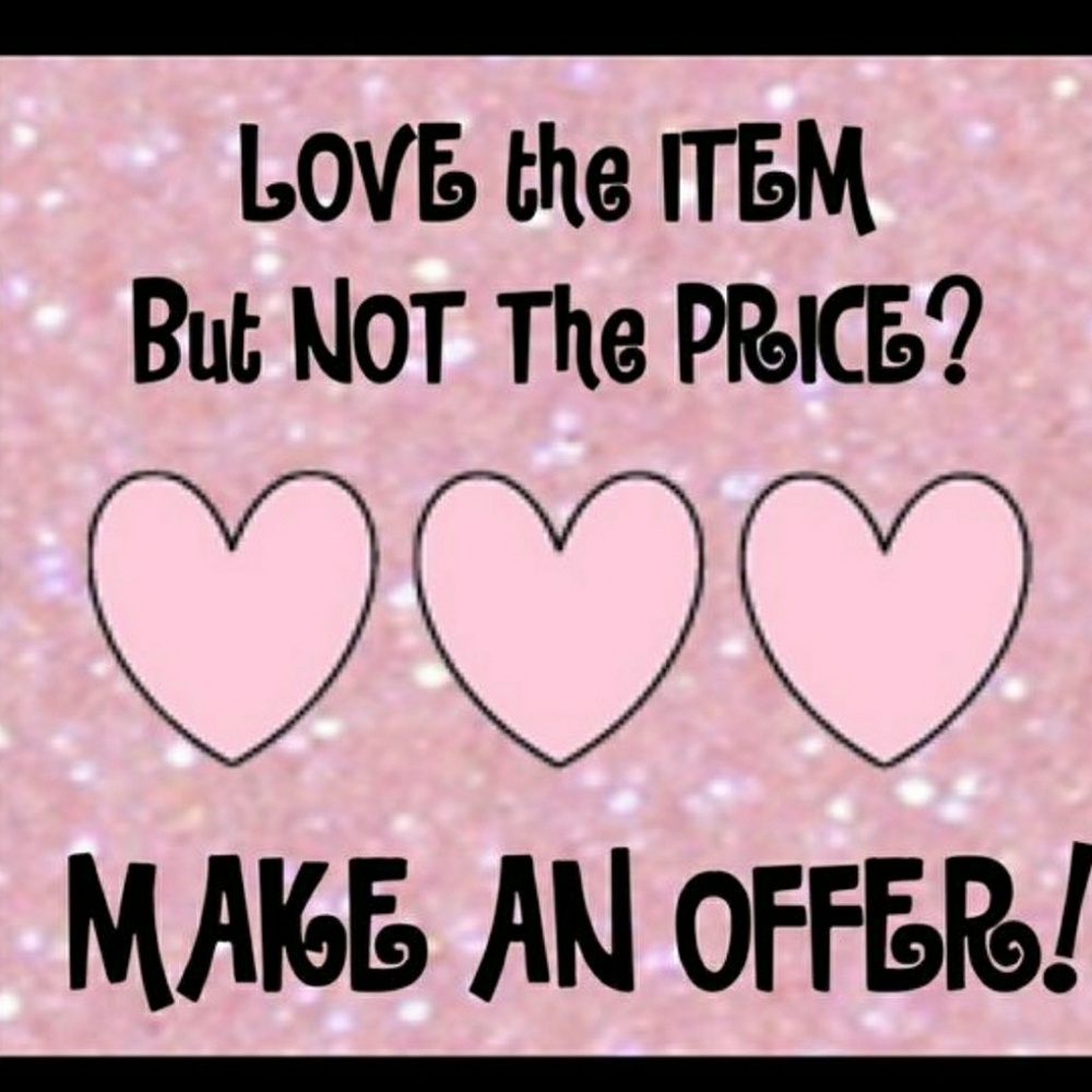 Offers welcome! Bundle deals available!