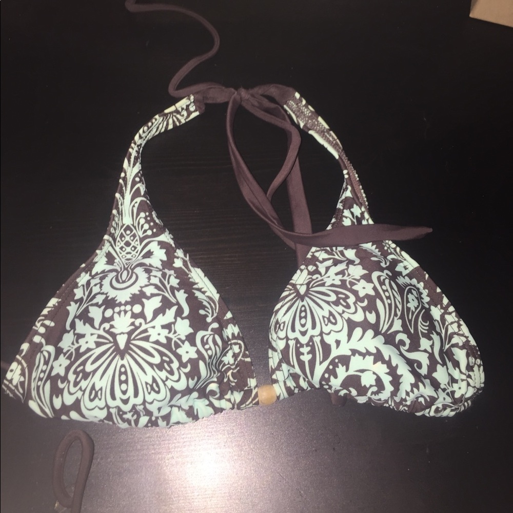 Cute patterned boho bikini