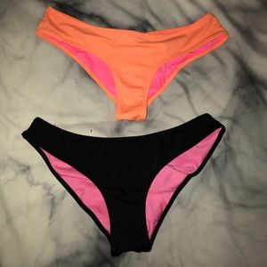 Cheeky bikini bottoms