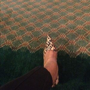 Leopard cheetah shoes stilettos