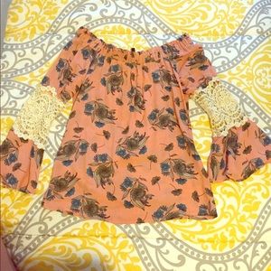 Boutique Off the Shoulder Top