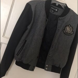 F21 BOMBER/VARSITY JACKET