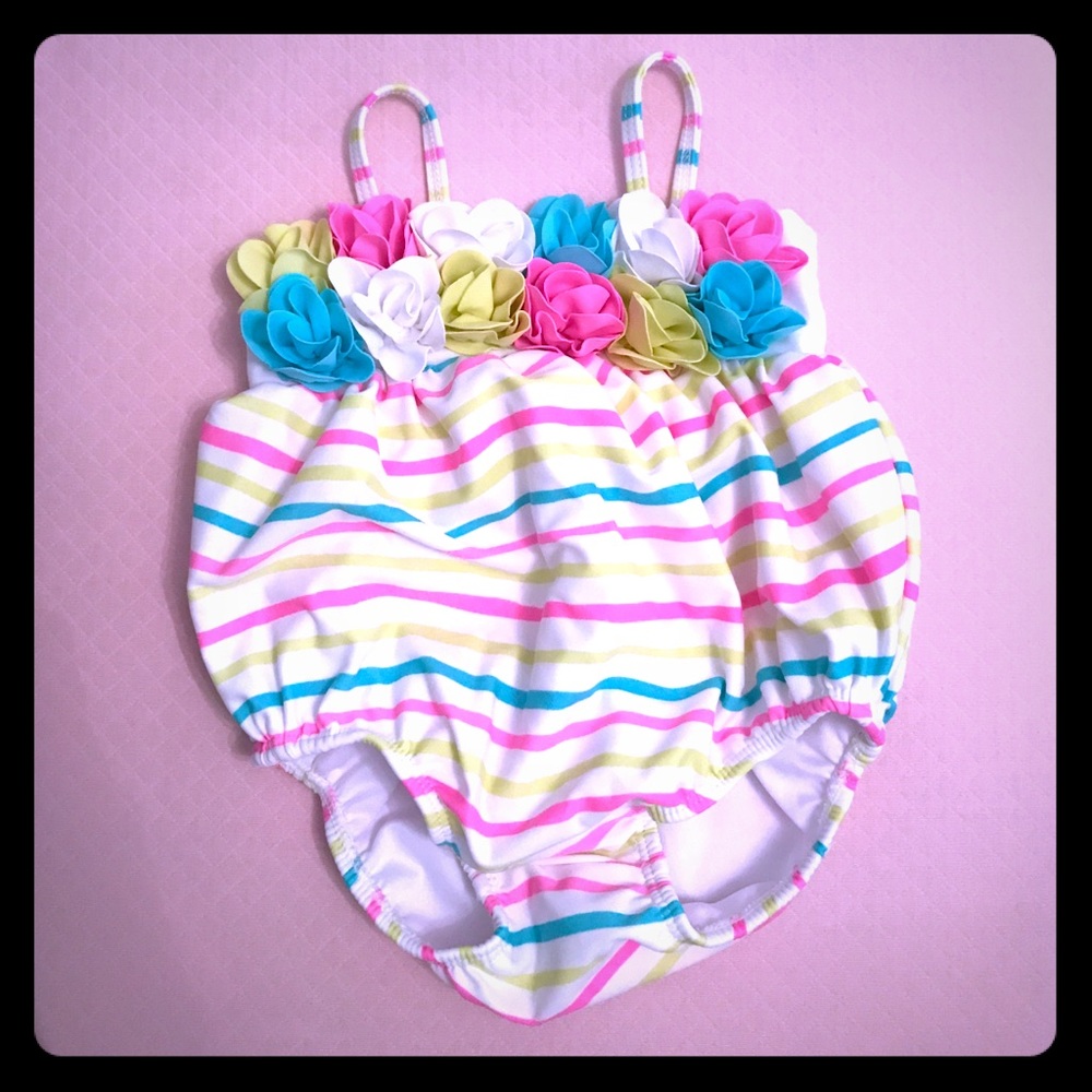 NWOT Designer Baby Swimsuit