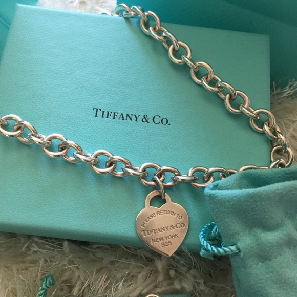 Tiffany & Co. Jewelry Tiffany Co Heart Tag Choker Poshmark