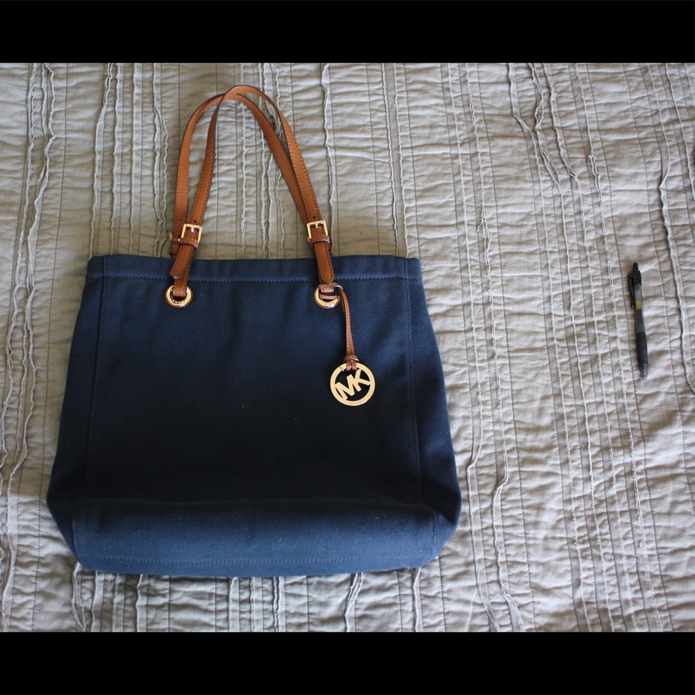 Michael Kors fabric tote