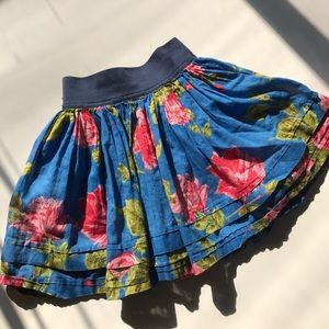 🌺Abercrombie kids floral skirt